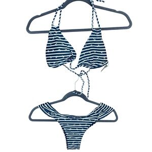 Bossa Nossa Navy Stripe Bikini